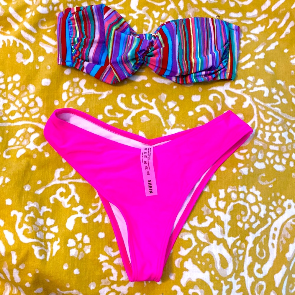 Bikini set hot pink csm all